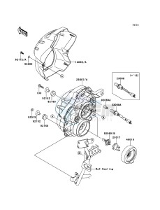 VERSYS_ABS KLE650DDF XX (EU ME A(FRICA) drawing Headlight(s)