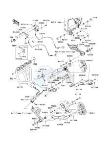 ZR 1000 B [Z1000] (7F-8F) 0B8F drawing MUFFLER-- S- -