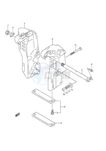 DF 90A drawing Clamp Bracket (S/N 110001 & Newer)