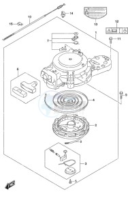 DF 20A drawing Recoil Starter