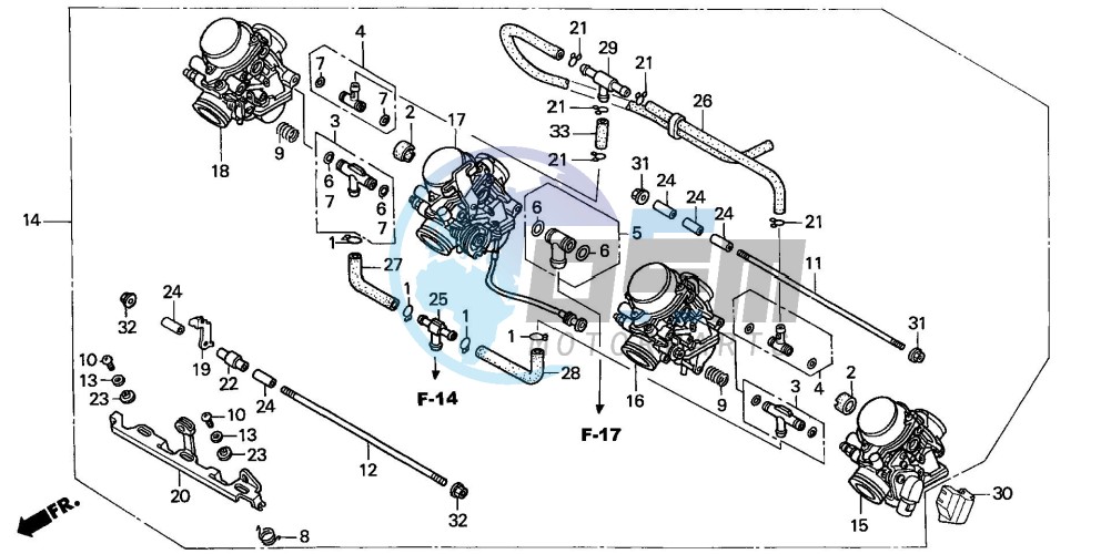 CARBURETOR (ASSY.) (1)