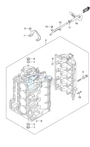 DF 90A drawing Cylinder Block