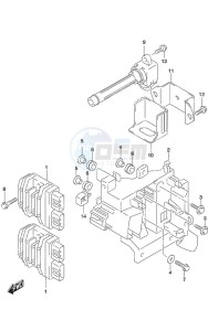 DF 300B drawing Rectifier/Ignition Coil