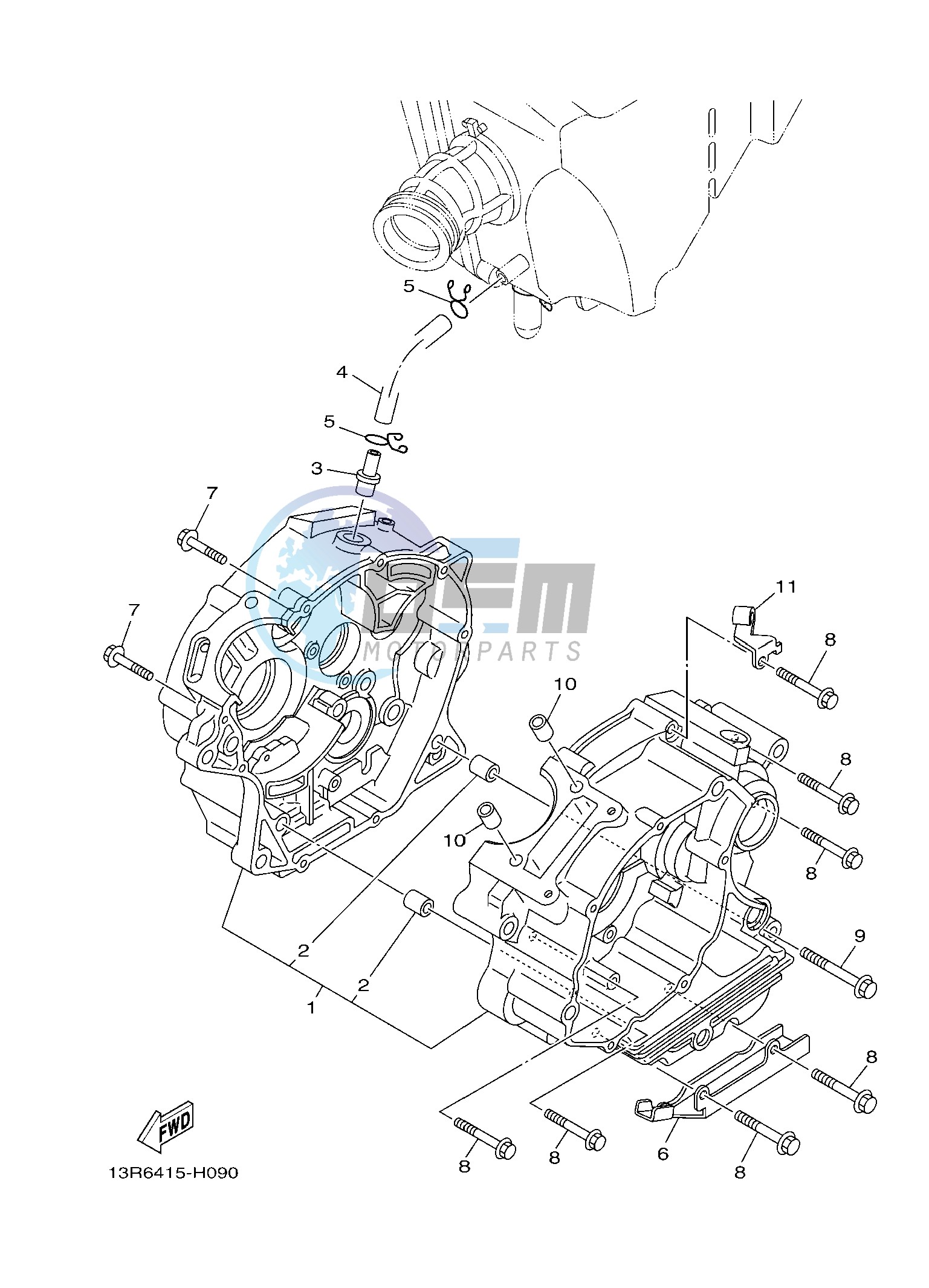 CARTER CRANKCASE