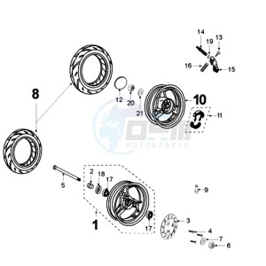 VIVA 3 L 4T A SPORTLINE drawing WHEELS