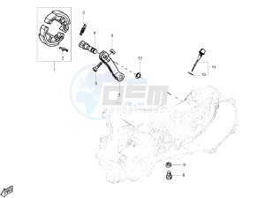 NRG EXTREME 50 drawing Rear brake shoes