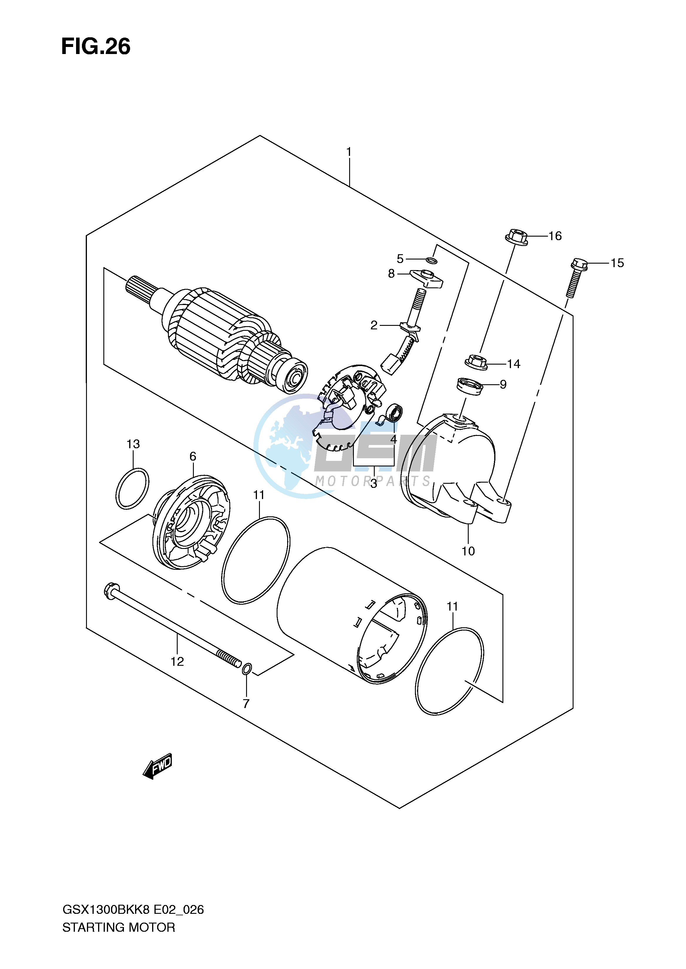 STARTING MOTOR