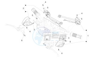 125 4T 3V ie Primavera (APAC) drawing Selectors - Switches - Buttons