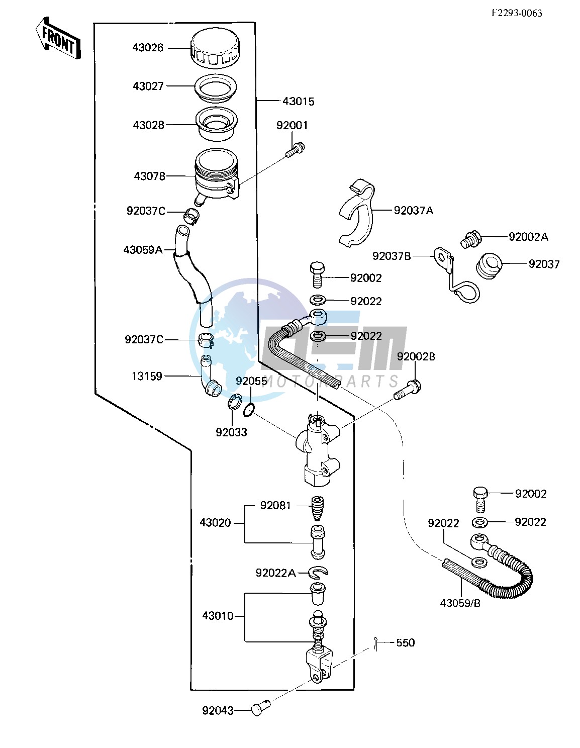 REAR MASTER CYLINDER