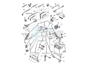 ATV 660 drawing ELECTRICAL 1