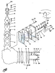 100A drawing CYLINDER--CRANKCASE-2