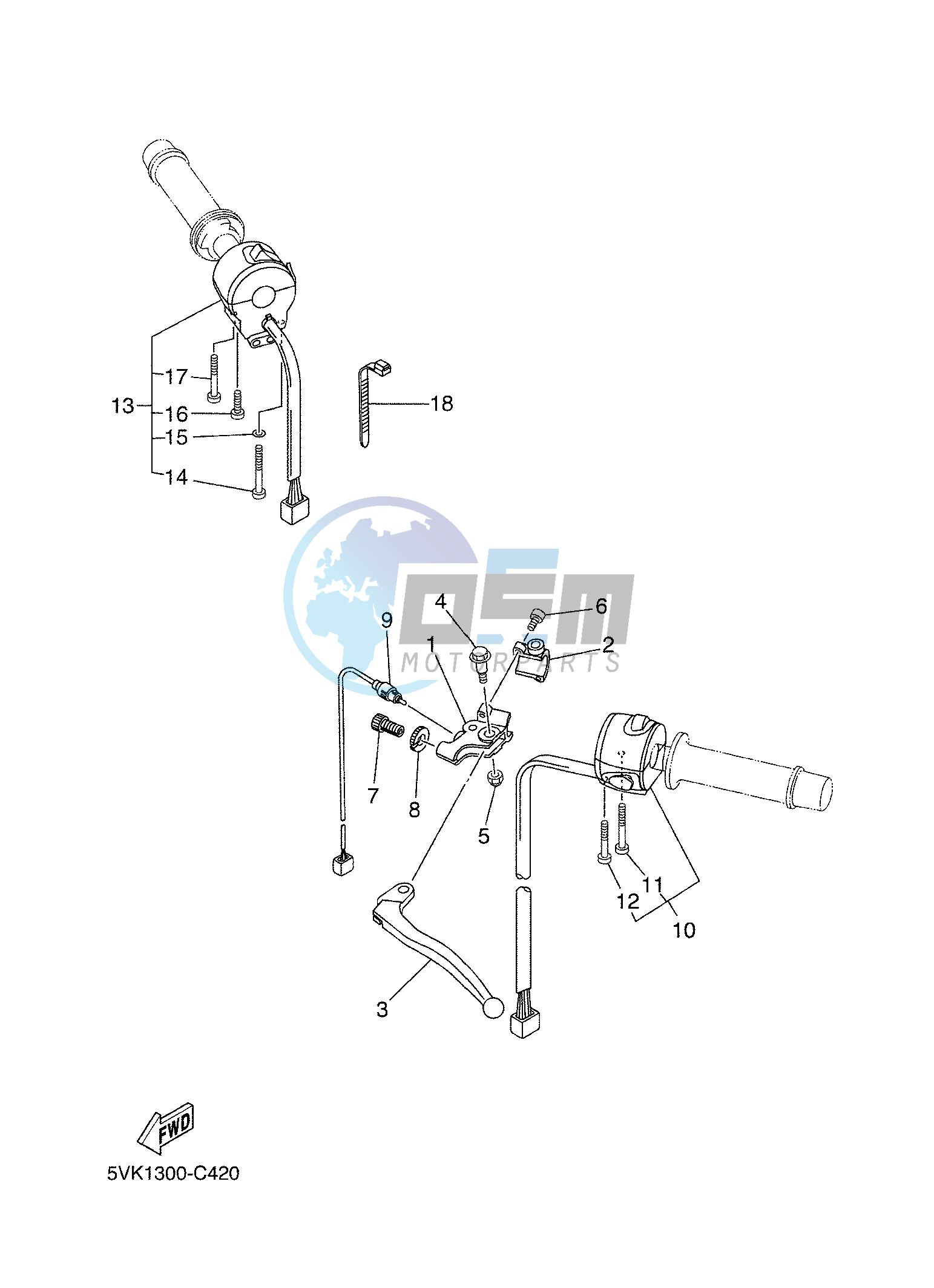 HANDLE SWITCH & LEVER