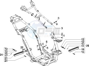 Runner 50 Pure Jet drawing Frame bodywork