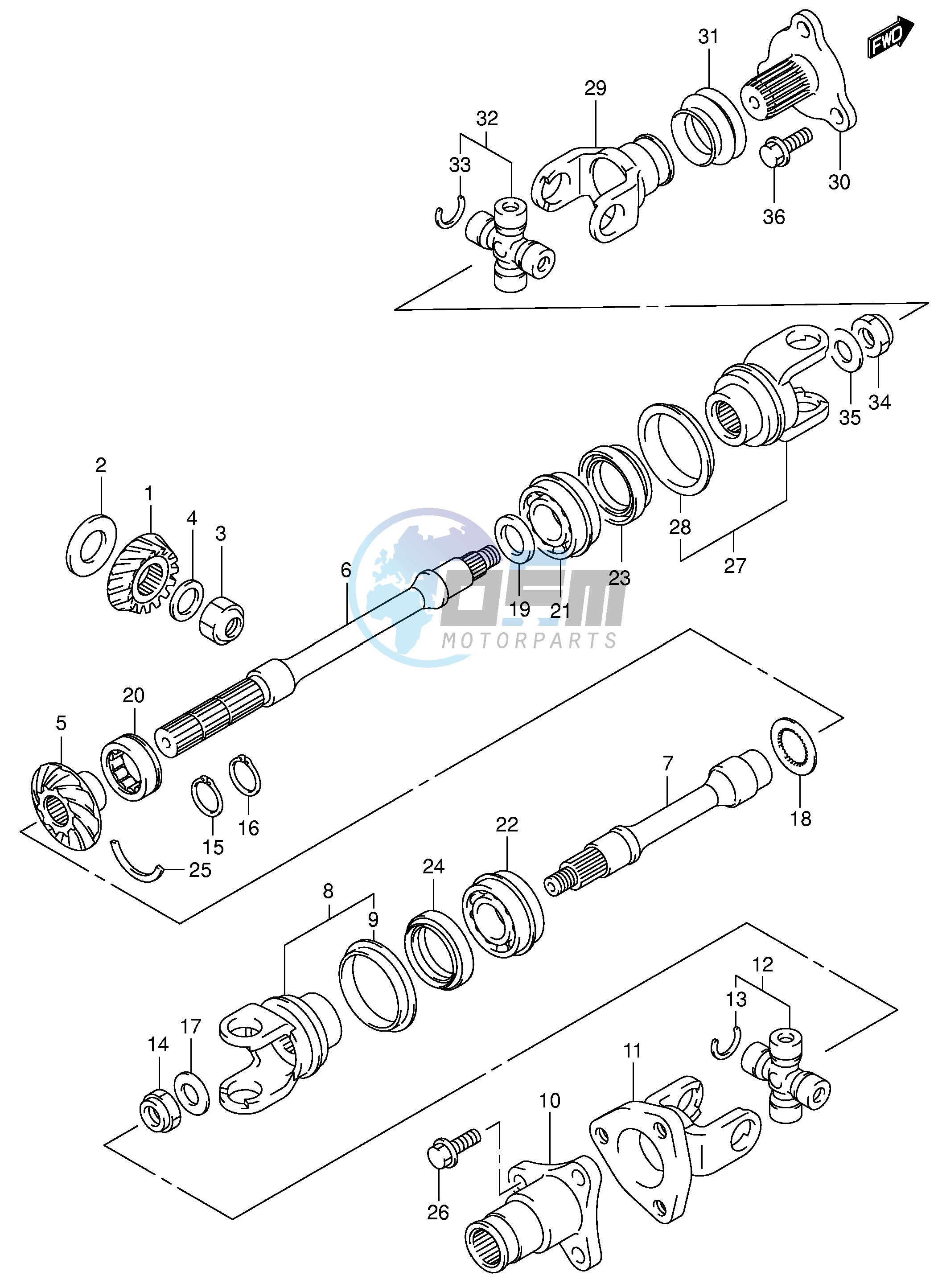 SECONDARY DRIVE