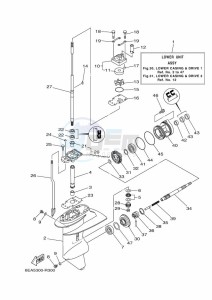 FT8GMH drawing PROPELLER-HOUSING-AND-TRANSMISSION-1