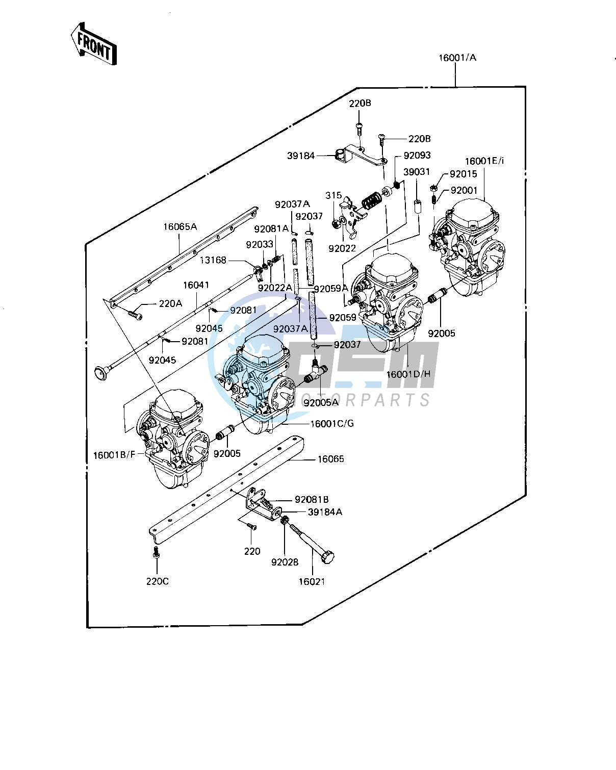 CARBURETOR ASSY -- KZ1000-J1_J2- -