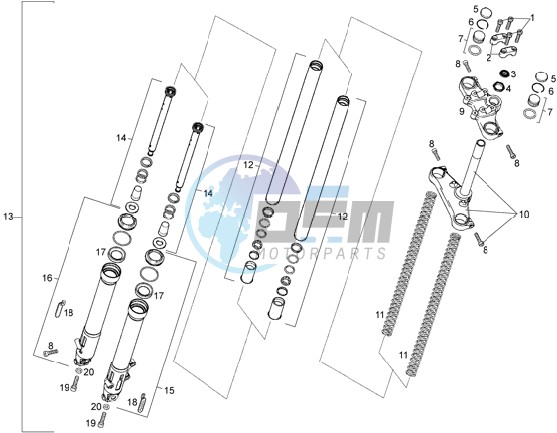 Fork assy