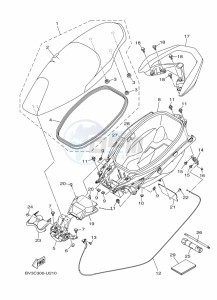 GPD125-A NMAX 125 (BV3D) drawing SEAT