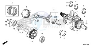 NC700SC drawing CRANKSHAFT/ PI STON