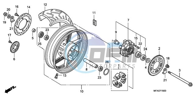 REAR WHEEL