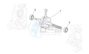 Scarabeo 50 4t 2v e2 drawing Drive shaft