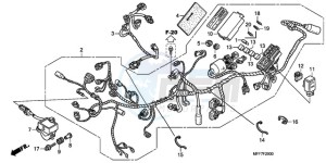 XL700V9 ED drawing WIRE HARNESS