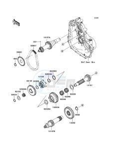 MULE_600 KAF400B7F EU drawing Transmission