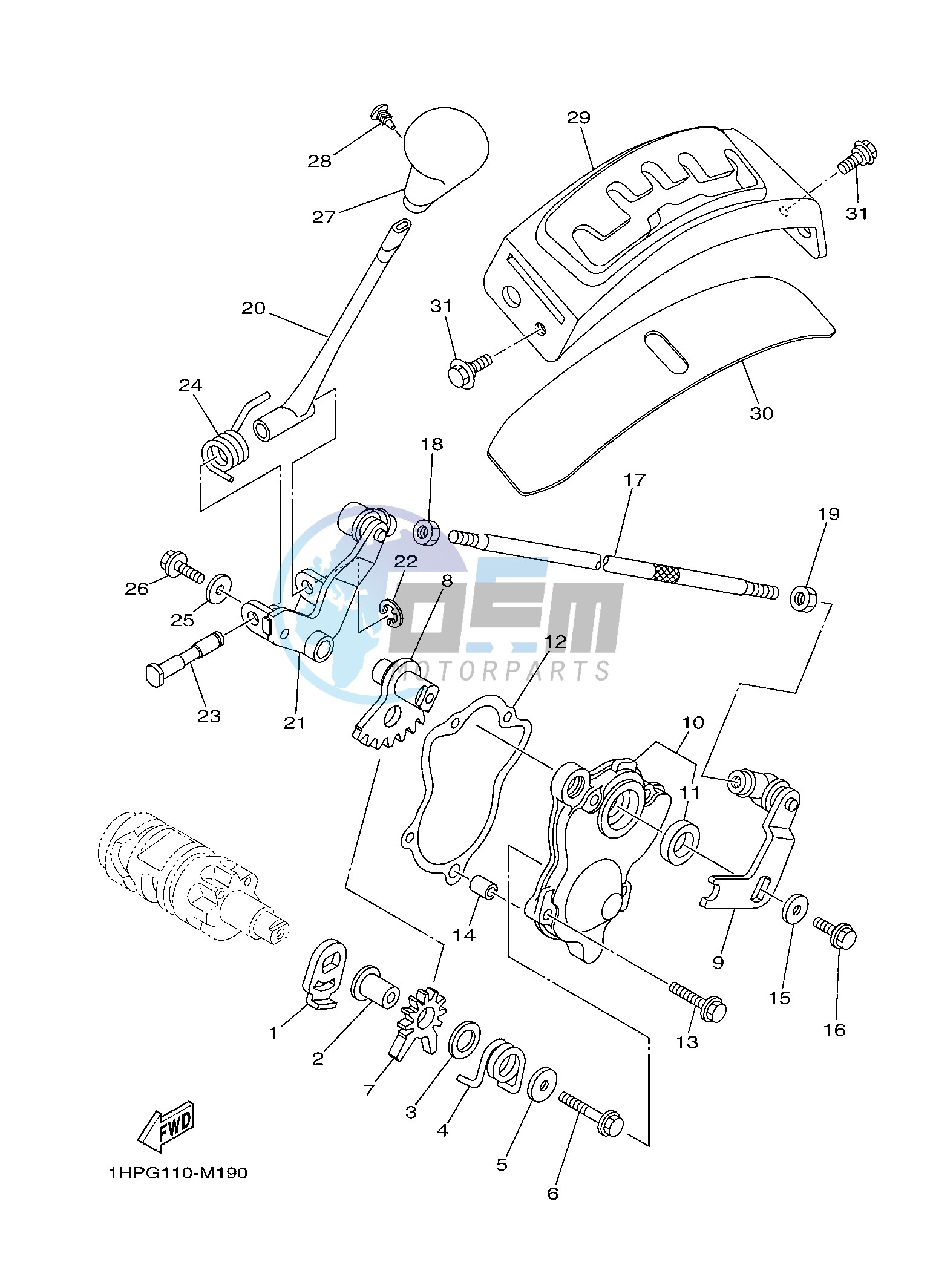 SHIFT SHAFT