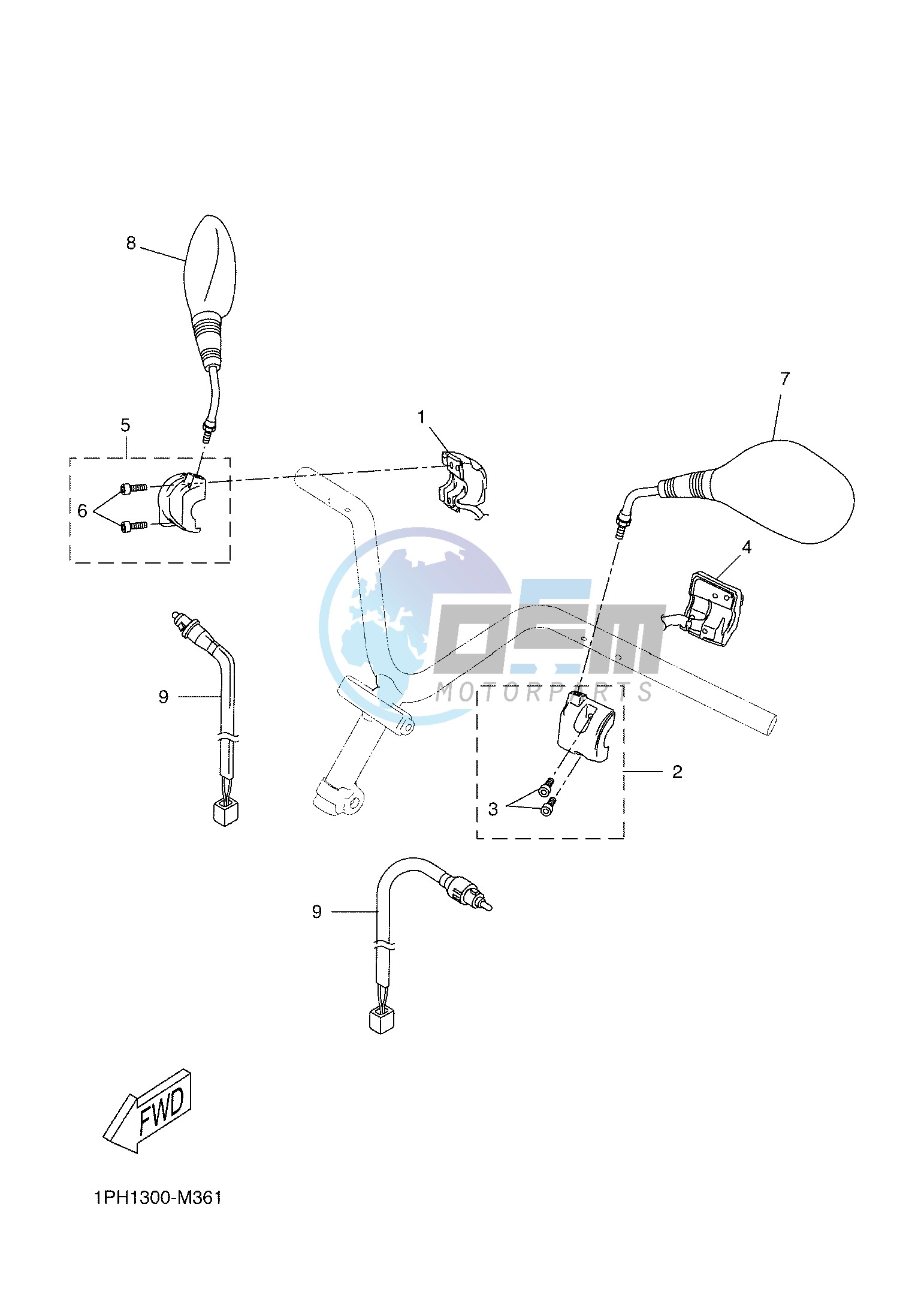 HANDLE SWITCH & LEVER