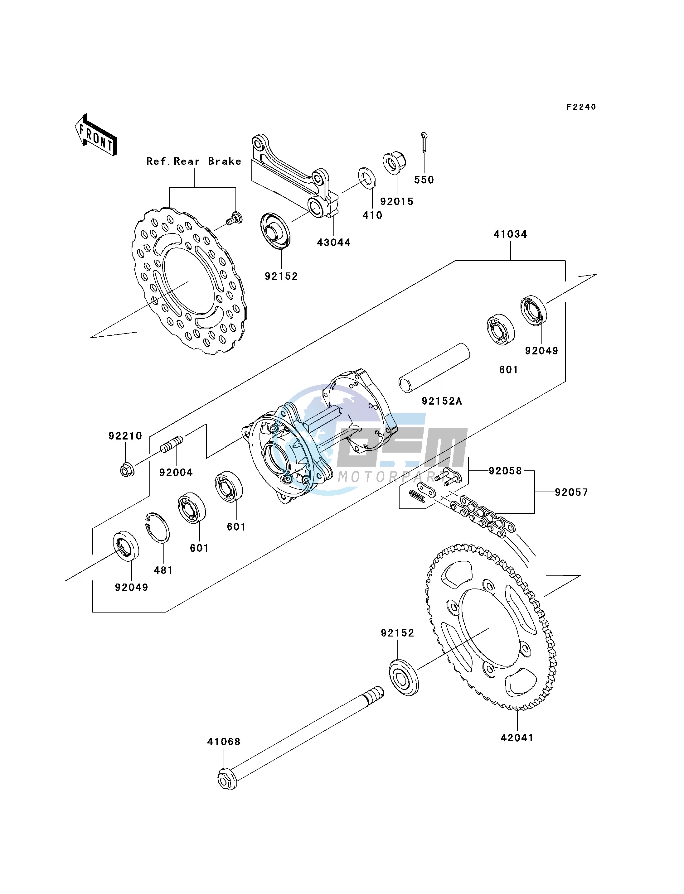 REAR HUB