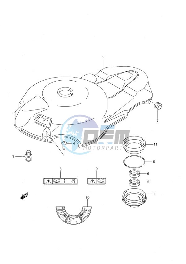 Under Oil Seal Housing