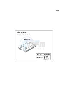 JET SKI 800 SX-R JS800A8F FR drawing Manual(FR/EU)