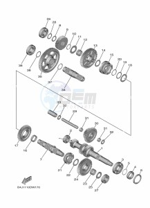 YXE1000EWS YX10ERPSN (B4MD) drawing TRANSMISSION