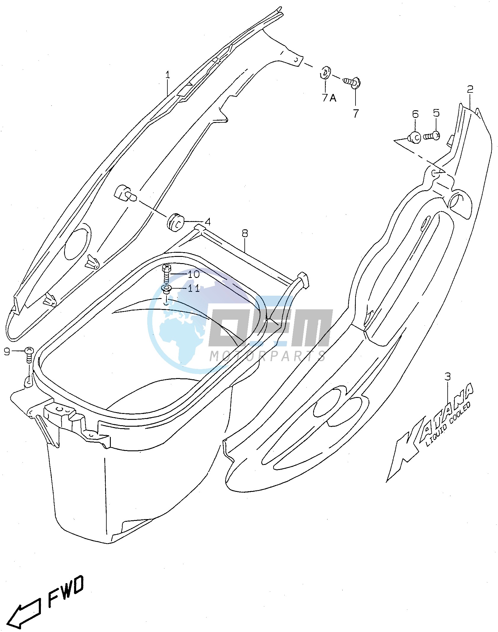 FRAME COVER (model V)