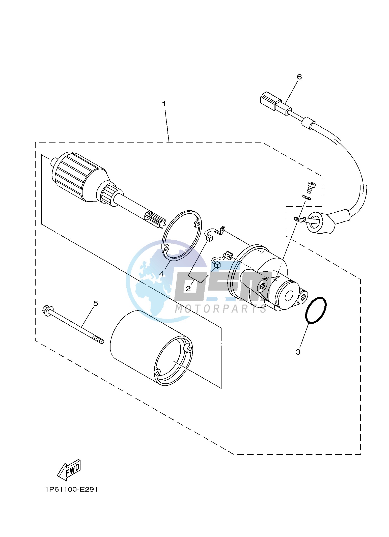 STARTING MOTOR