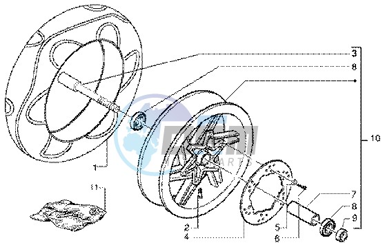 Front wheel