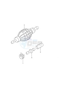 DF 70A drawing Fuel Hose