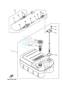 F25DMHS drawing FUEL-TANK-2