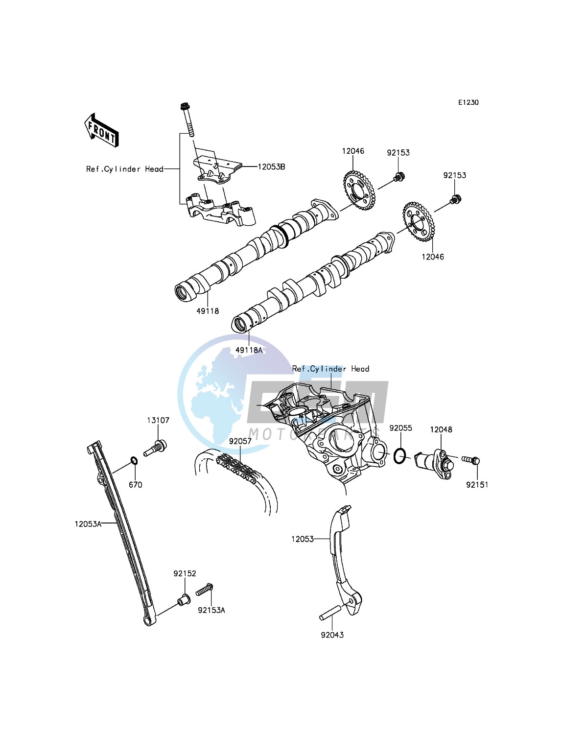 Camshaft(s)/Tensioner