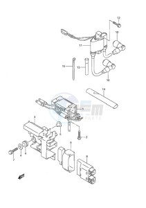 DF 9.9A drawing Rectifier/Ignition Coil