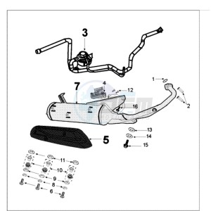 TWEET A PX drawing EXHAUST