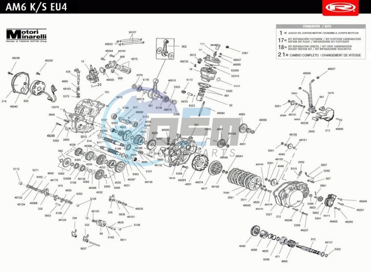 ENGINE  AM6 KS EU-4