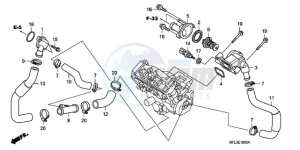 CBR1000RA9 UK - (E / ABS MKH) drawing THERMOSTAT