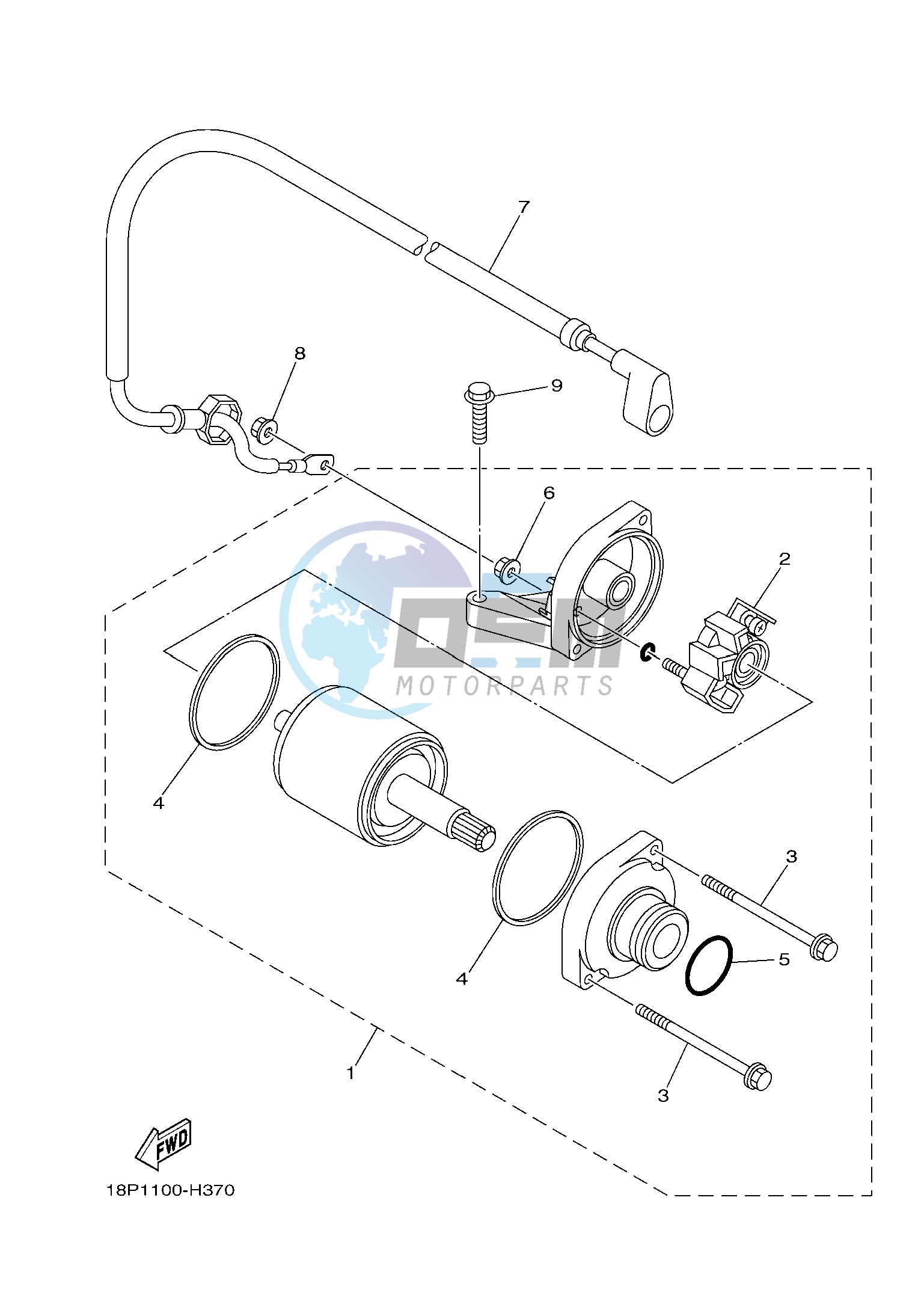 STARTING MOTOR