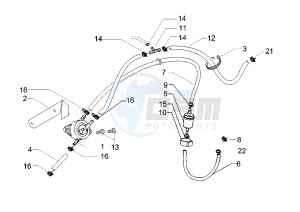 GRANTURISMO 125 drawing Fuel pump