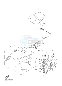 FZ1-N FZ1 (NAKED) 1000 (1EC9) drawing SEAT