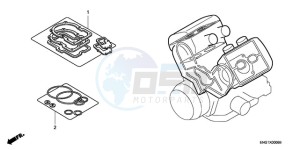 ST1300A9 Korea - (KO / ABS MME) drawing GASKET KIT A