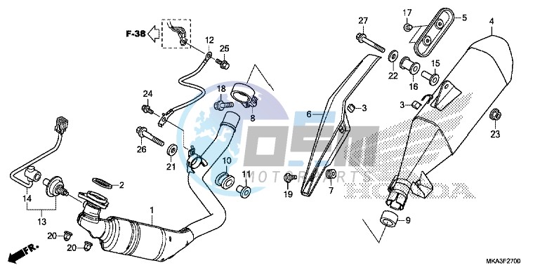 EXHAUST MUFFLER