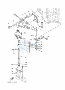 LF250CA drawing THROTTLE-CONTROL