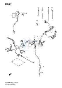 LT-F250 (E3-E28) drawing WIRING HARNESS (MODEL K2 K3 K4)